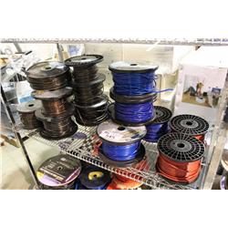 SHELF OF SPEAKER WIRE