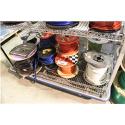 SHELF OF SPEAKER WIRE