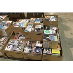 PALLET OF MUSIC CD'S