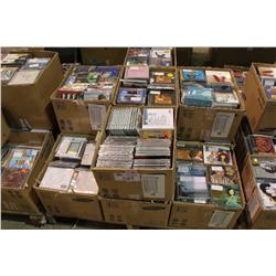 PALLET OF MUSIC CD'S