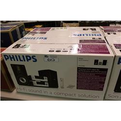 2 PHILLIPS BOOKSHELF MINI SYSTEMS
