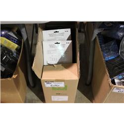 BOX OF ASSORTED STEREO EQUIPMENT