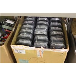 BOX OF ASSORTED STEREO EQUIPMENT