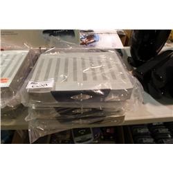 STACK OF BELL SATELLITE RECEIVERS