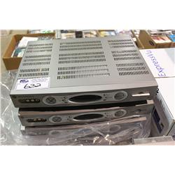 STACK OF MOTOROLLA SATELLITE RECEIVERS