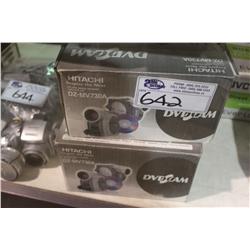 2 HITACHI DVD CAMS