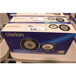 CLARION SRR1386 PAIR OF SPEAKERS 200W