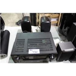 DENON RECEIVER WITH SPEAKERS