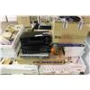 Image 1 : PALLET OF ASSORTED STANDS & ELECTRONICS