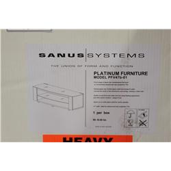 SANUS PLATINUM ENTERTAINMENT STAND MODEL PFV47B-01