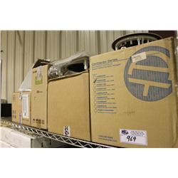 SHELF OF ASSORTED SPEAKERS