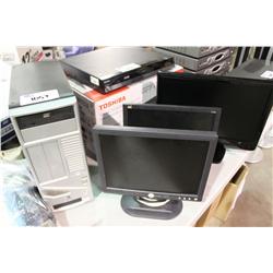 SEANIX COMPUTER WITH 3 MONITORS