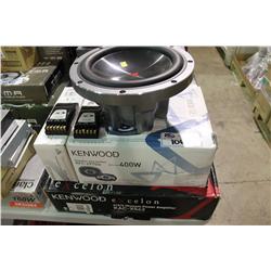 STACK OF ASSORTED ELECTRONICS