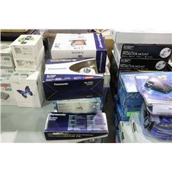 STACK OF ASSORTED ELECTRONICS