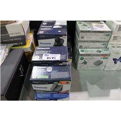 STACK OF ASSORTED ELECTRONICS