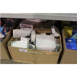 BOX OF ASSORTED ELECTRONICS ETC