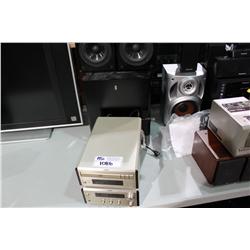 YAMAHA RECEIVER WITH DVD & SPEAKERS