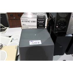 ASSORTED SPEAKERS & SUBWOOFER