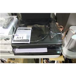 ASSORTED STEREO EQUIPMENT & TURN TABLES