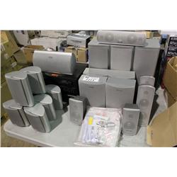 ASSORTED RECEIVERS & SPEAKERS