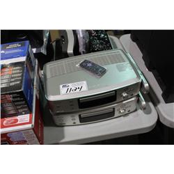 2 STACKS OF ASSORTED ELECTRONICS