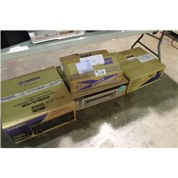 4 BOXES OF ASSORTED ELECTRONICS