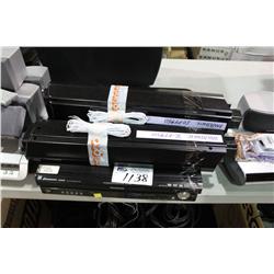 PANASONIC DVD PLAYER WITH SPEAKERS