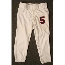 Game Worn Professional Baseball Pants 1988