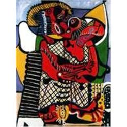 The Embrace By Picasso Numbered Giclee 20x26 On Canvas
