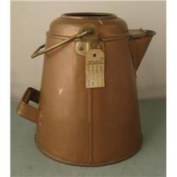 U.S. NAVY COFFEE POT USED ON BATTLESHIP USS INDIANA