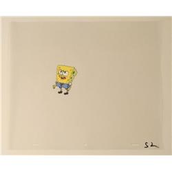 SpongeBob Angry Face Original Production Art Cel Eyes