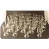 Image 1 : Handled Glass Mug Set 24 Coffee Cups 5 1/2"