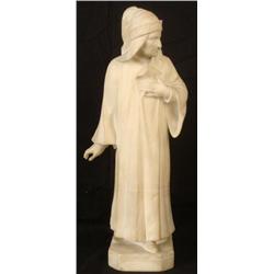 Marble Vintage Scultpure Figurine of Dante