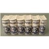 Image 1 : Set of 6 Vintage Porcelain Spice Jars Made in Japan MIJ