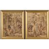 Image 1 : 2 Classical Italy Scene Tapestry Art Works Framed