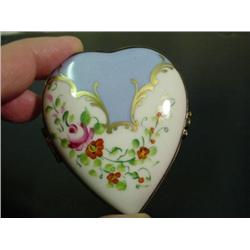 Authentic hand painted Limoges box signed by French art