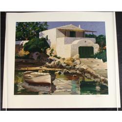 Poch Romeu Signed Art Print Rincon de Biniancolla