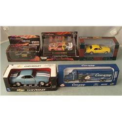 LOT 5 Car Truck Die Cast Maisto Race Nascar Chevy