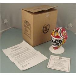Chicago Blackhawks Ltd Ed Stein Hockey Goalie Mask Mug