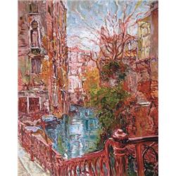 Sassone VENICE REFLECTIONS Impressionist LE Art Print