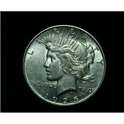 1925-s Peace Dollar $1 Grades ms61