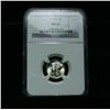 Image 1 : NGC 1945-p Liberty head 'Mercury' Dime Graded Gem+ Uncirculated ms66  NGC