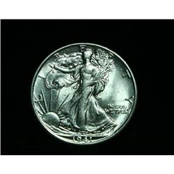 1941-s Walking Liberty Half Dollar Grades Choice Uncirculated ms64