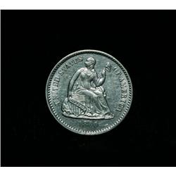 1860-p Liberty Seated Half Dime 1/2 10c Grades Select Uncirculated ms61