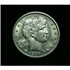Image 1 : 1907-p Barber Half Dollar 50c Grades Select Uncirculated ms63
