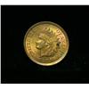 Image 1 : 1907 Indian cent 1c Grades Gem Uncirculated ms65 RD  Red