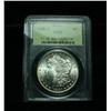Image 1 : PCGS Original Green Holder 1880-s Morgan Dollar Graded Choice Uncirculated ms64  PCGS OGH