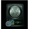 Image 2 : PCGS Original Green Holder 1880-s Morgan Dollar Graded Choice Uncirculated ms64  PCGS OGH