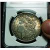 Image 2 : NGC 1890-p Morgan Dollar Graded Choice Uncirculated ms64  NGC  A toned PQ coin