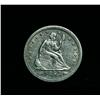 Image 1 : 1853-p Arrows and Rays Seated Liberty Quarter 25c Grades Almost Uncirculated au58